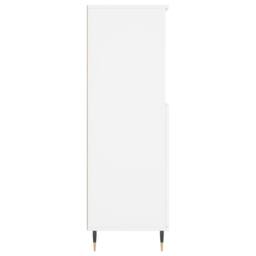 Berkfield Home Highboard White 60x36x110 cm Engineered Wood - Size: 60 x 36 x 110 cm - thumbnail 7