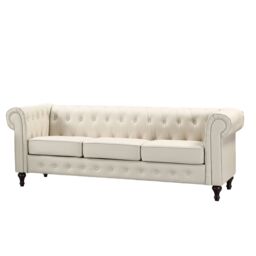 Artemis Home Richland 3 Seat Sofa in Cream - thumbnail 2