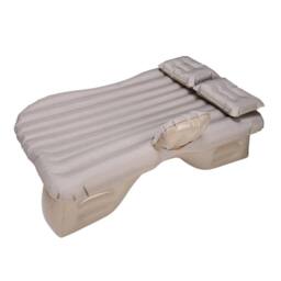 SPETLEK Beige Inflatable Car Air Bed Back Rear Seat Rest Foldable Mattress - Size: Small Single