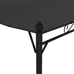 Berkfield Home Sunshade Awning 3x2.4 m Anthracite in Black - thumbnail 5