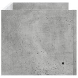 Berkfield Home Wall Shelf Concrete Grey 100x35x30.5 cm Engineered Wood - thumbnail 5