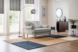 The Great Sofa Company Margot Snuggle Chair Faro Linen in Beige - thumbnail 1