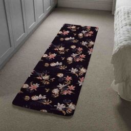 Benjamin Tate Design Blossoming Flowers Runner Rug in Natural - Size: 67 cm x 230 cm - thumbnail 4