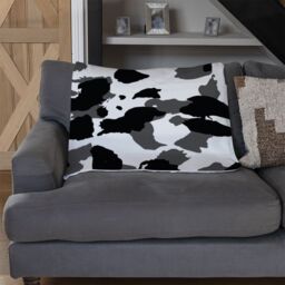 Benjamin Tate Design Animal Print Blanket in Natural - Size: 120 cm x 150 cm - thumbnail 2