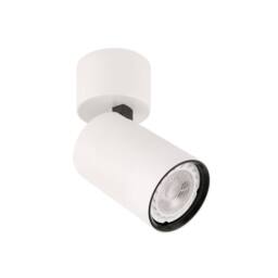 Netlighting Laconi Modern Single Spotlight GU10 in White - thumbnail 1