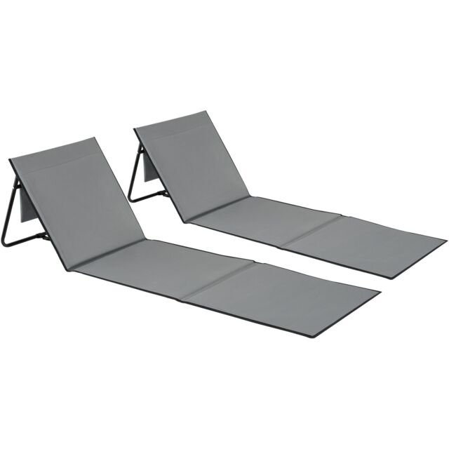 tectake Beach Mat - Set Of 2 Mina - Size: 1 Seater - image 1
