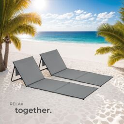 tectake Beach Mat - Set Of 2 Mina - Size: 1 Seater - thumbnail 8