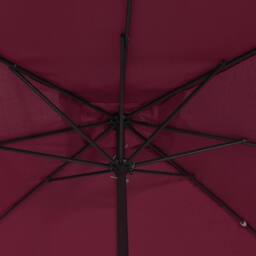 Berkfield Home Outdoor Umbrellas & Sunshades Bordeaux Red - thumbnail 4