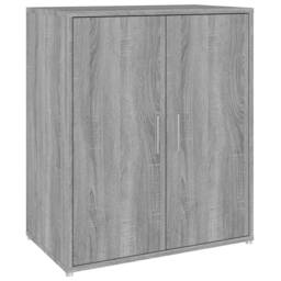 Berkfield Home Shoe Cabinet Grey Sonoma 60x35x70 cm Engineered Wood - Size: 60 x 35 x 70 cm - thumbnail 5