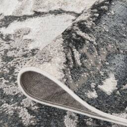 Desire Rugs Elysium Modern Abstract Living Room Area Rug Metallic Sheen - Huracan in Grey - Size: 200 cm x 290 cm - thumbnail 3