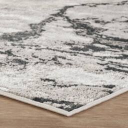 Desire Rugs Elysium Modern Abstract Living Room Area Rug Metallic Sheen - Huracan in Grey - Size: 200 cm x 290 cm - thumbnail 4