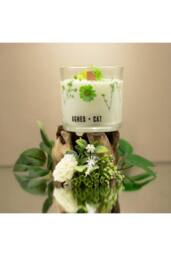 KDMD Agnes & Cat Botanical Soy Wax Candle Fellberry 350g in White - thumbnail 8