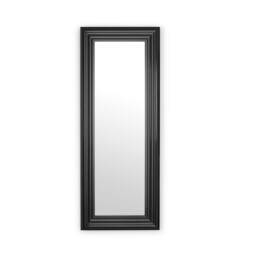 Cheshire Metro Gloss Black Tall Rectangular Dressing Mirror - thumbnail 3