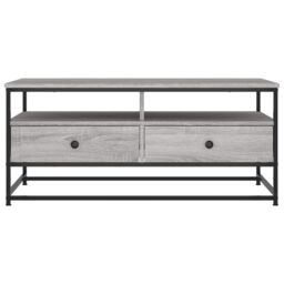 Berkfield Home Coffee Table Grey Sonoma 100x51x45 cm Engineered Wood - Size: 100 x 51 x 45 cm - thumbnail 6