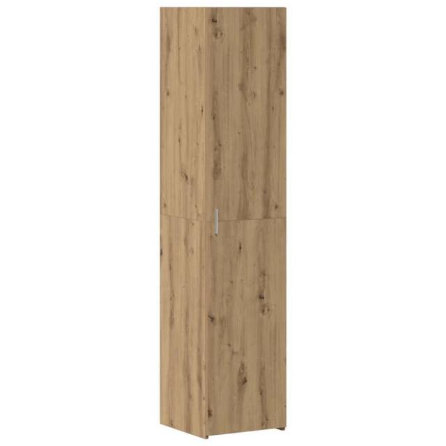 Berkfield Home Highboard Artisan Oak 40x42.5x185 cm Engineered Wood in Brown - image 1