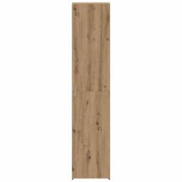 Berkfield Home Highboard Artisan Oak 40x42.5x185 cm Engineered Wood in Brown - thumbnail 6