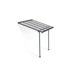 Palram Patio Cover Sierra 2.3X2.3 Clear - L224.5 x W224 x H300 - Grey - thumbnail 1