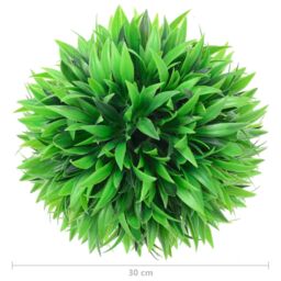 Berkfield Home Artificial Boxwood Balls 2 pcs 30 cm in Green - thumbnail 4