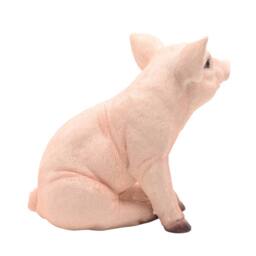 Naturecraft Sitting Pig in Pink - thumbnail 4