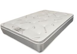 Knight Sleep Lavender Hybrid Cool Gel Mattress in White - Size: Small Double - thumbnail 2