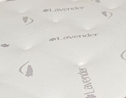 Knight Sleep Lavender Hybrid Cool Gel Mattress in White - Size: Small Double - thumbnail 6