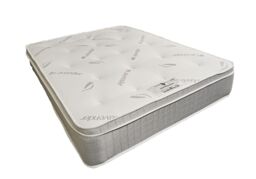 Knight Sleep Lavender Hybrid Cool Gel Mattress in White - Size: Small Double - thumbnail 3