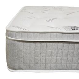 Knight Sleep Lavender Hybrid Cool Gel Mattress in White - Size: Small Double - thumbnail 5
