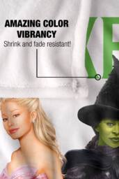 NBCU Wicked Pink & Green Glinda & Elphaba Witches Blanket - Size: Small - thumbnail 5