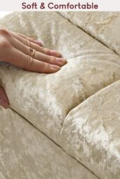 Home Discount Vida Designs Valencia Storage Ottoman Velvet Fabric UKFR Furniture in Beige - thumbnail 6