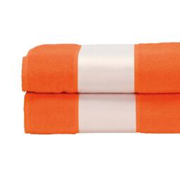 ARTG Subli-Me Bath Towel in Orange - thumbnail 2