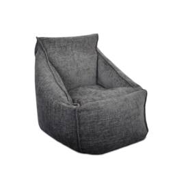 rucomfy Beanbags rucomfy Weave Bean Bag Chair - Comfortable Lounger for Adults & Teens in Grey - thumbnail 2