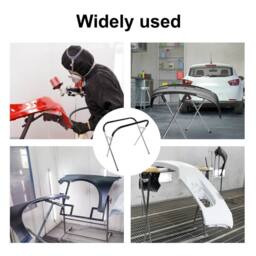 Nordara Car Van Paint Prep Trestle Stand in Silver - thumbnail 7