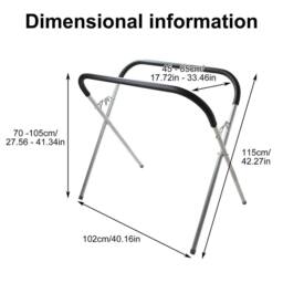 Nordara Car Van Paint Prep Trestle Stand in Silver - thumbnail 2