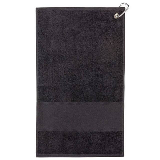 ARTG Print-Me Golf Towel in Black - image 1