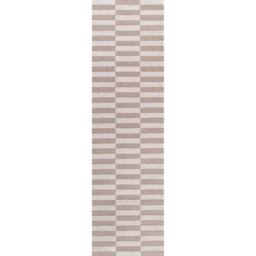 THE RUGS Loft Striped Living Room Area Rug & Runners Soft Pile in Beige - Size: 80 cm x 150 cm - thumbnail 9