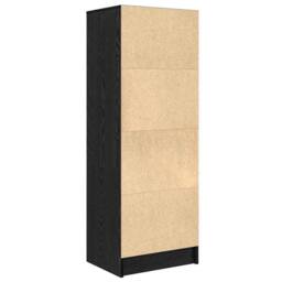 Berkfield Home Black Oak Shelving Unit Black oak Engineered wood Large - thumbnail 8