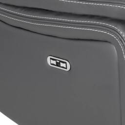 Furnishings For Less UK Orlando Grey Leather 3 Piece Electric Reclining Sofas 3 + 1 + 1 - thumbnail 7