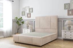 "Comfort Beds Arya Naples Divan Set 2 Drawers-54"" Headboard-Footboard in Light Sand - Size: Super King" - thumbnail 3