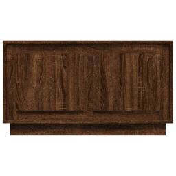 Berkfield Home TV Cabinet Brown Oak 80x35x45 cm Engineered Wood - Size: 80 x 35 x 45 cm - thumbnail 6