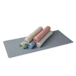 Universal Textiles Rubber Shower Mat Cream 53 x 53cm - Size: 53 x 53 cm - thumbnail 2