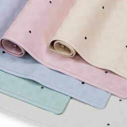 Universal Textiles Rubber Shower Mat Cream 53 x 53cm - Size: 53 x 53 cm - thumbnail 3