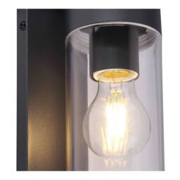 Netlighting Vessa Outdoor Wall Lantern Anthracite IP44 1x E27 in Grey - thumbnail 4