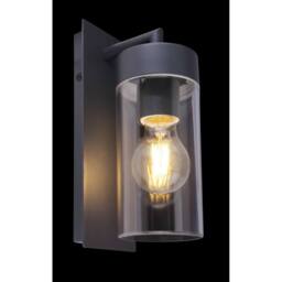 Netlighting Vessa Outdoor Wall Lantern Anthracite IP44 1x E27 in Grey - thumbnail 5