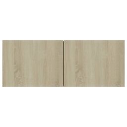 Berkfield Home TV Cabinets 3 pcs Sonoma Oak Engineered Wood in Brown - thumbnail 5