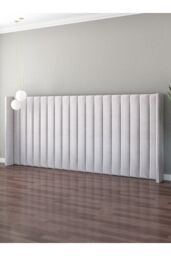 Aspire Grandeur Headboard in Plush Navy in Light Grey - thumbnail 4