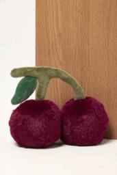 Homescapes Soft Cherry Door Stop in Red - thumbnail 5