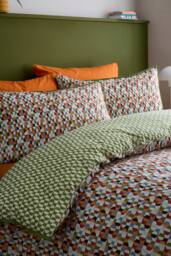 Appletree 'Star Geo' 100% Cotton Duvet Cover Set - Size: King - thumbnail 2