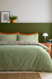 Appletree 'Star Geo' 100% Cotton Duvet Cover Set - Size: King - thumbnail 3