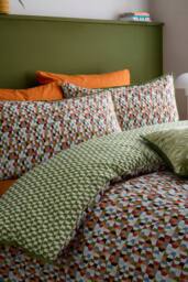 Appletree 'Star Geo' 100% Cotton Duvet Cover Set - Size: King - thumbnail 5