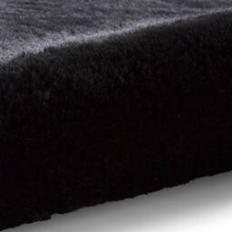 The Rug Shop UK Modern Shaggy Anti-Shed Easy To Clean Area Rug in Black - Size: 150 cm x 230 cm - thumbnail 7